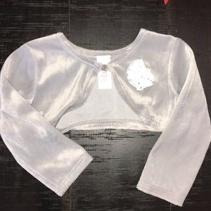 Baby girl 3-6 month Velvet Bolero